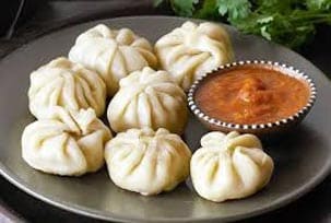 Veggie Momos Steamed